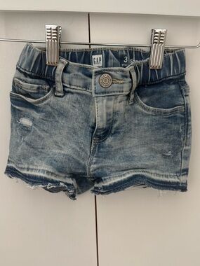 Gap Baby Girls Denim Shortie 3 Years